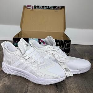 NEW Adidas Harden Vol. 6 Low Basketball Shoes Men’s Size 12 Triple White NWT